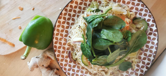 10 minute healthy mouthwatering veggie noddle recipe - Fitness Health