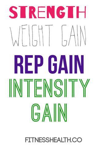 3 Gains Needed to Increase Muscular Strength - Fitness Health