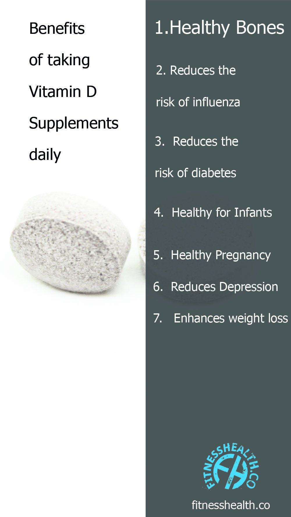 8 Benefits of taking Vitamin D Supplements daily - Fitness Health