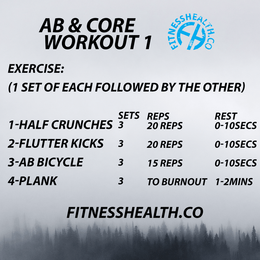 Ab and Core Workout 30 Minutes - Fitness Health