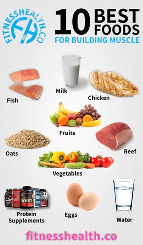 Best 10 Protein Foods For Bodybuilders - Fitness Health