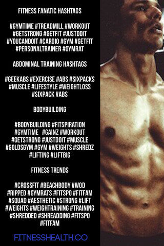 Best Trending Fitness Hashtags - Fitness Health
