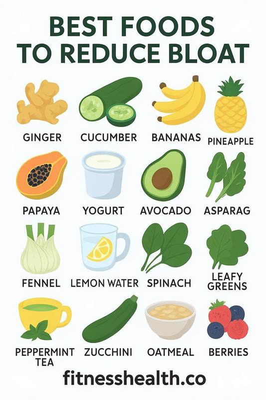 Best Foods to Reduce Bloat