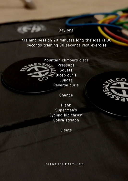 Home Workout 1st Session - Fitness Health