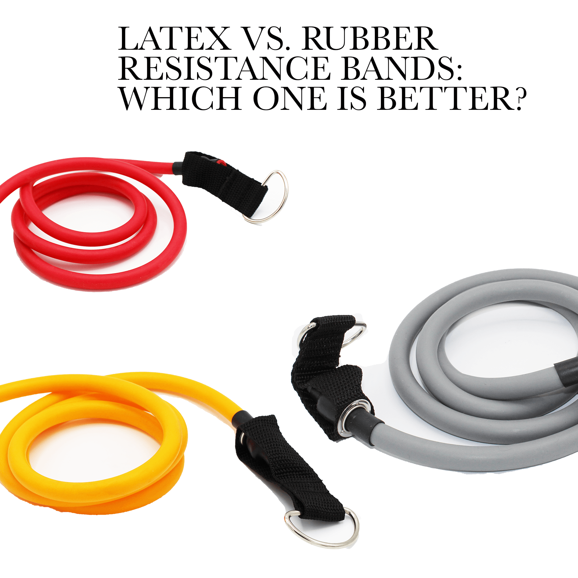 Latex vs. Rubber Resistance Bands: Which one is better? – Fitness