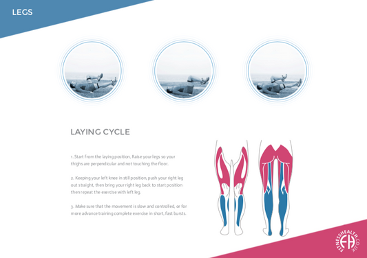 LAYING CYCLING - Fitness Health