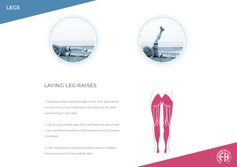 LAYING LEG RAISES - Fitness Health 