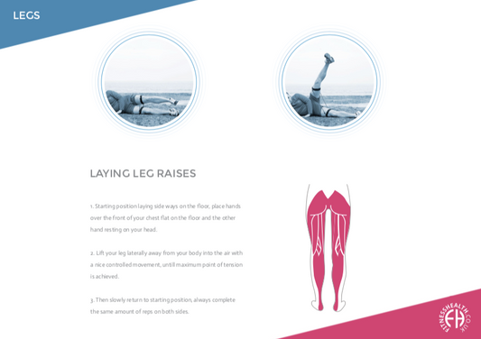 LAYING LEG RAISES - Fitness Health