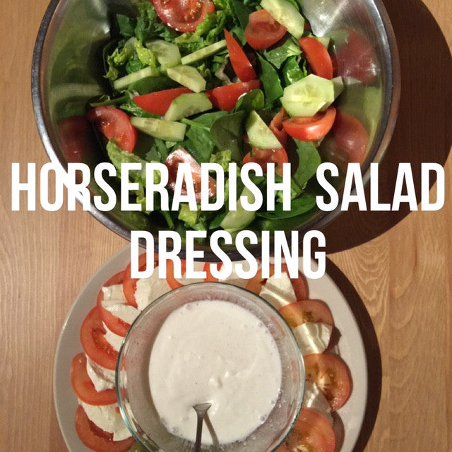 Low Fat Yoghurt and Horseradish Salad Dressing Recipe - Fitness Health 