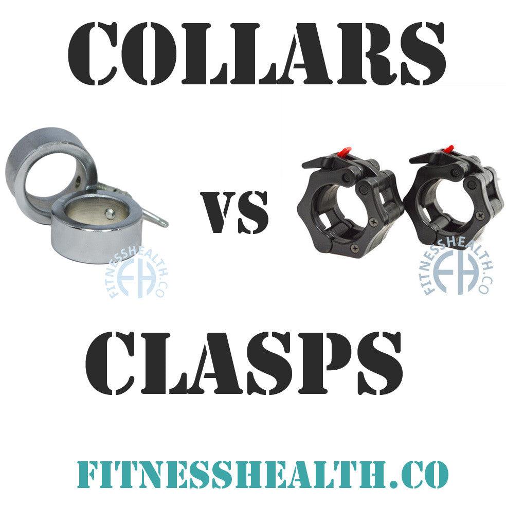 Olympic Barbell Attachments: Clasps vs Collars - Fitness Health 