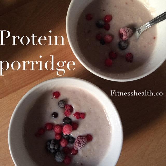 Protein Porridge Recipe - Fitness Health 