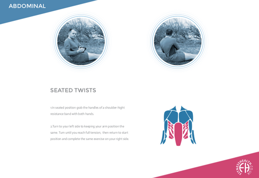 SEATED TWISTS - Fitness Health