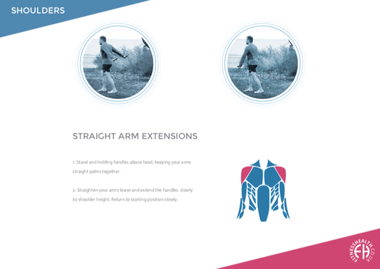 STRAIGHT ARM EXTENSIONS - Fitness Health