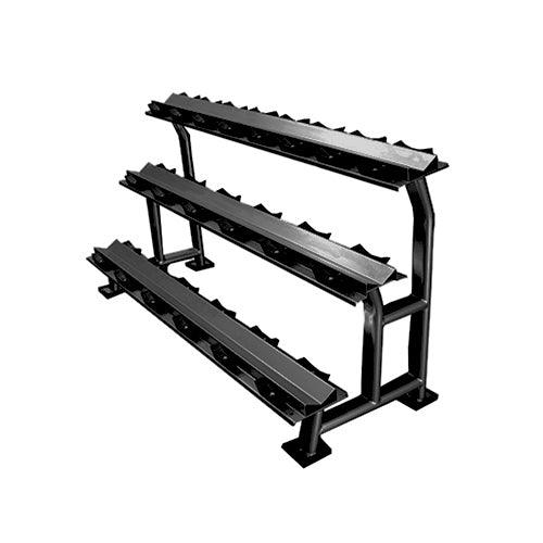10 Pair / 3 Tier Storage Rack - Fitness Health