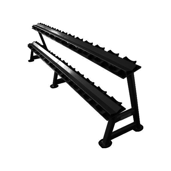 12 Pair / 2 Tier Storage Rack - Fitness Health