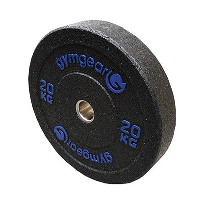 20kg Bumper Olympic Plate (Single Plate) Commercial Grade Gym Gear - Fitness Health 