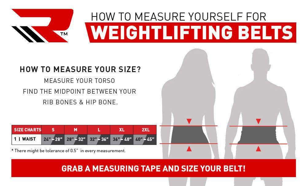 4 INCH LEATHER WEIGHTLIFTING GYM BELT RDX - Fitness Health