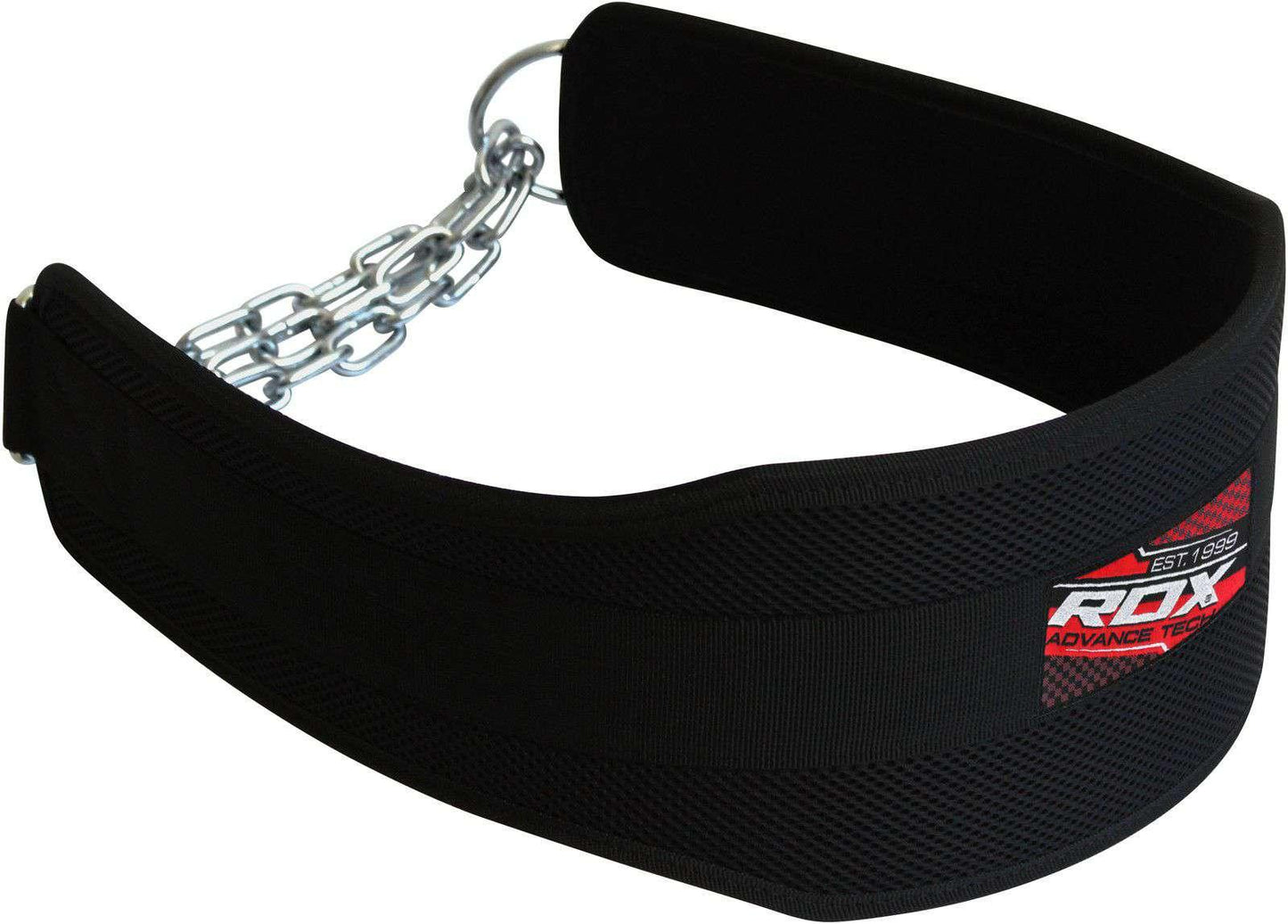 Dip (Dipping) Belt with Chain Back Support RDX 4DP - Fitness Health