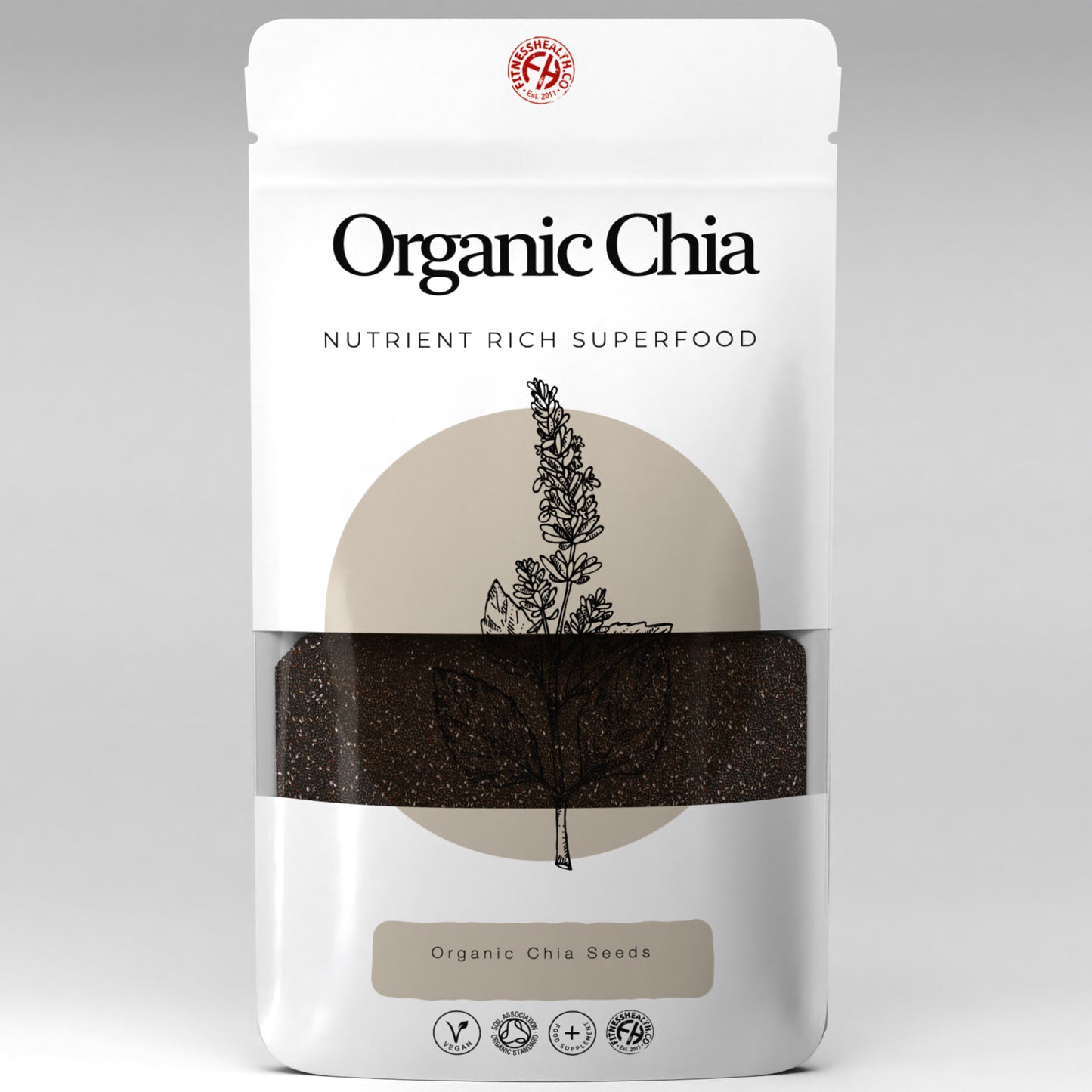 Organic Chia Seeds Raw Whole Chia