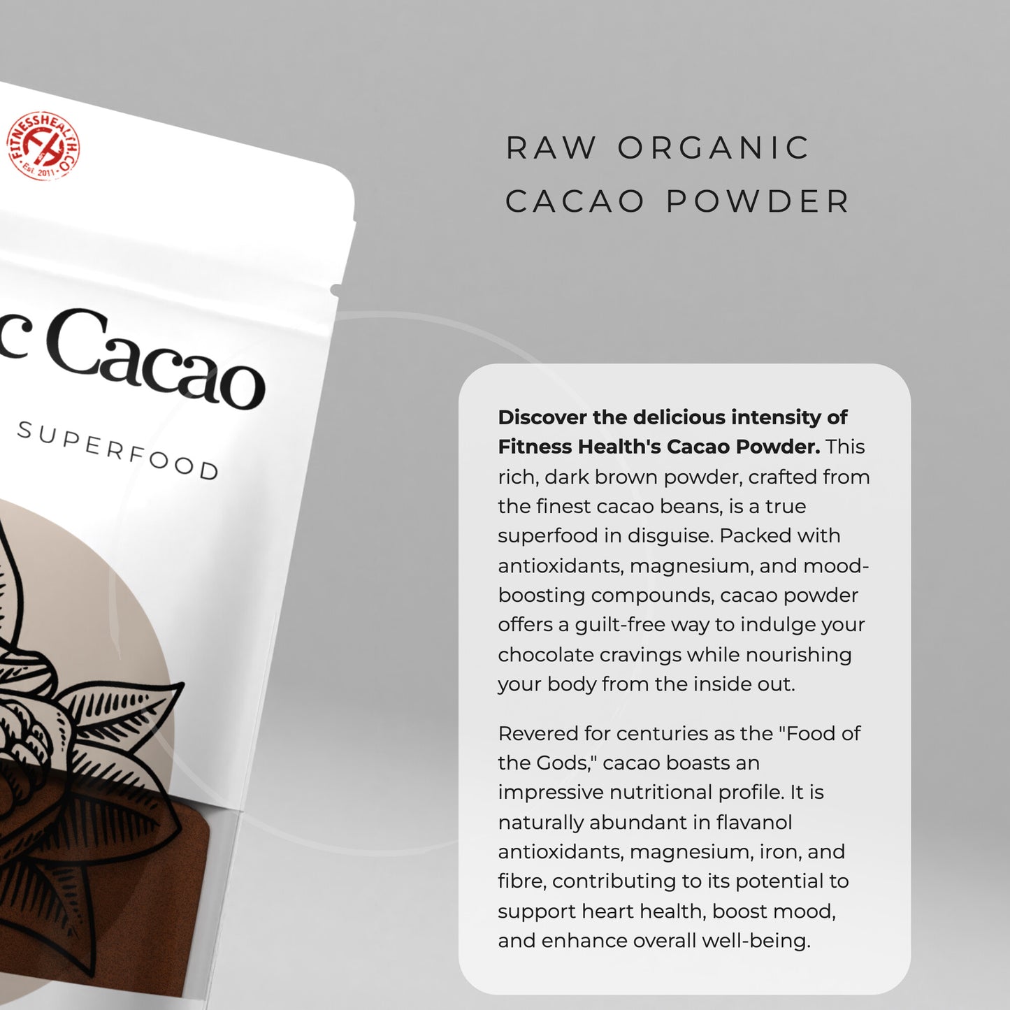 Organic Raw Cacao Powder