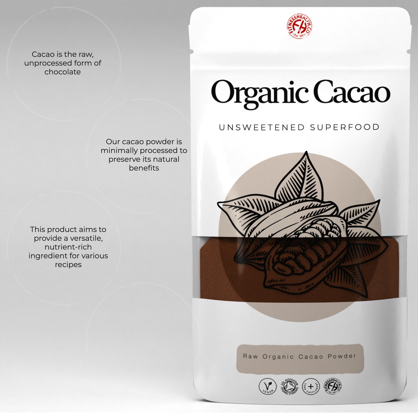 Organic Raw Cacao Powder