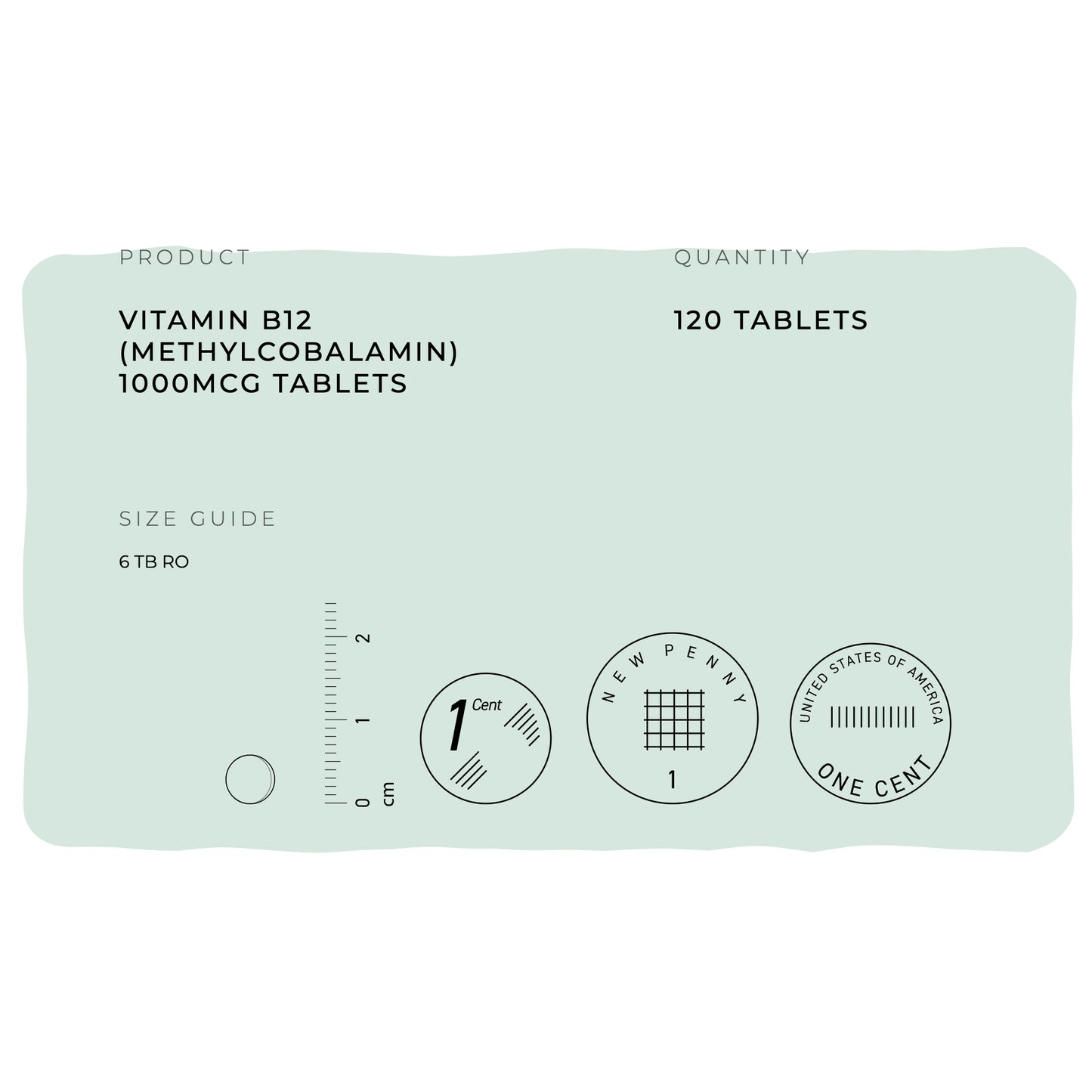 Vitamin B12 Tablets - Vegan Friendly