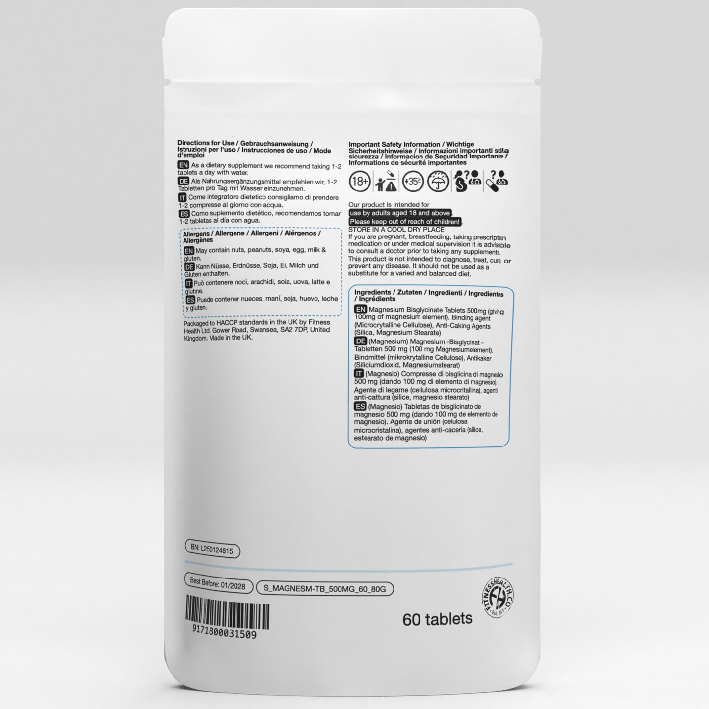 Magnesium Bisglycinate Tablets