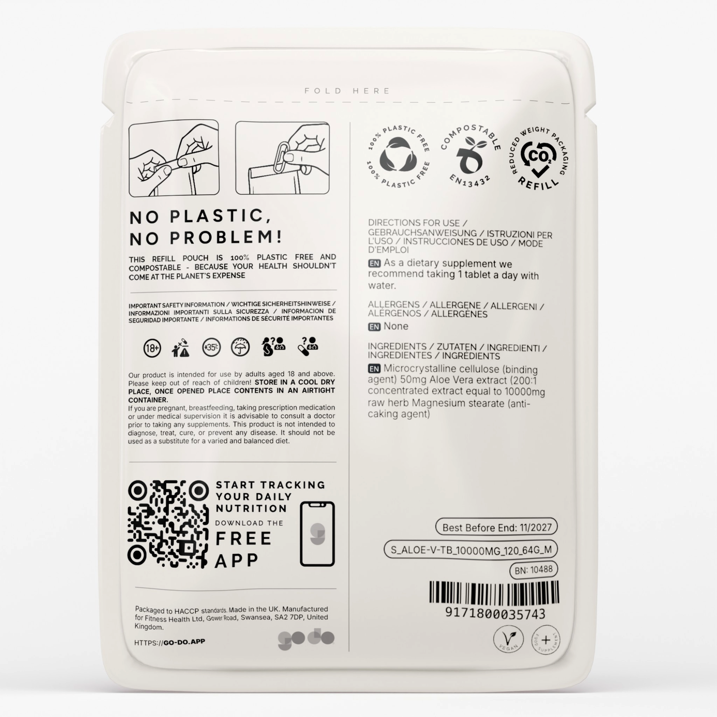 Aloe Vera Tablets 10000mg High Strength