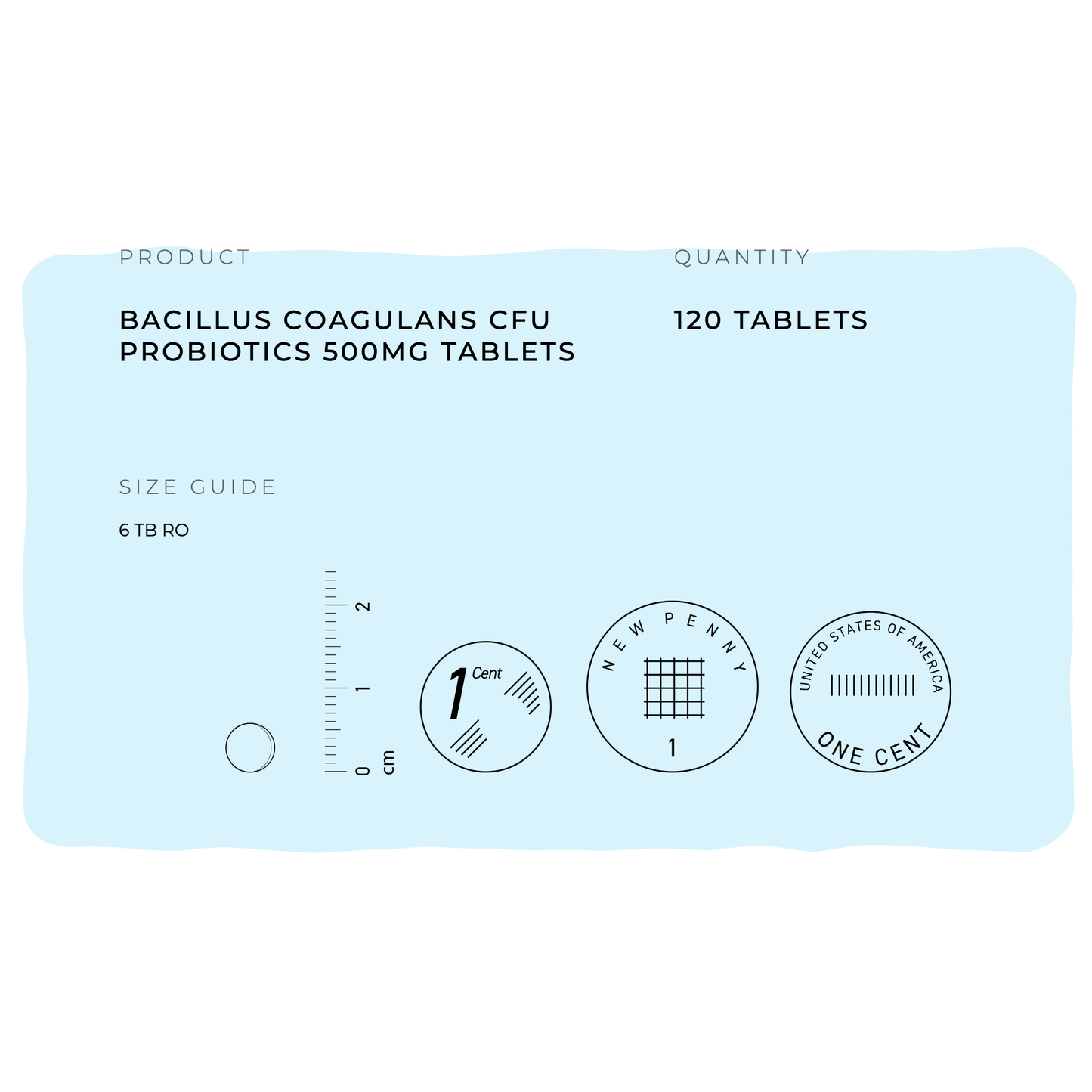 Bacillus Coagulans Probiotic Tablets - Natural Probiotic Formula - UK Made Vegan