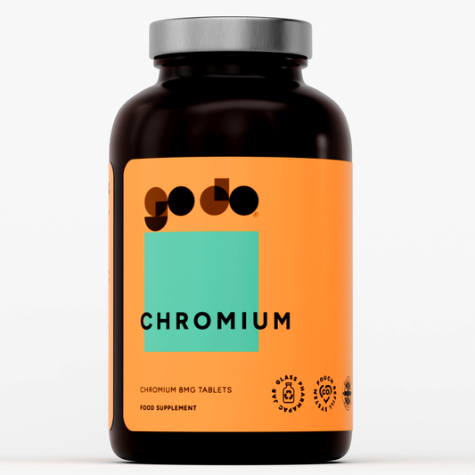 Chromium Tablets 8mg Vegan Tablets