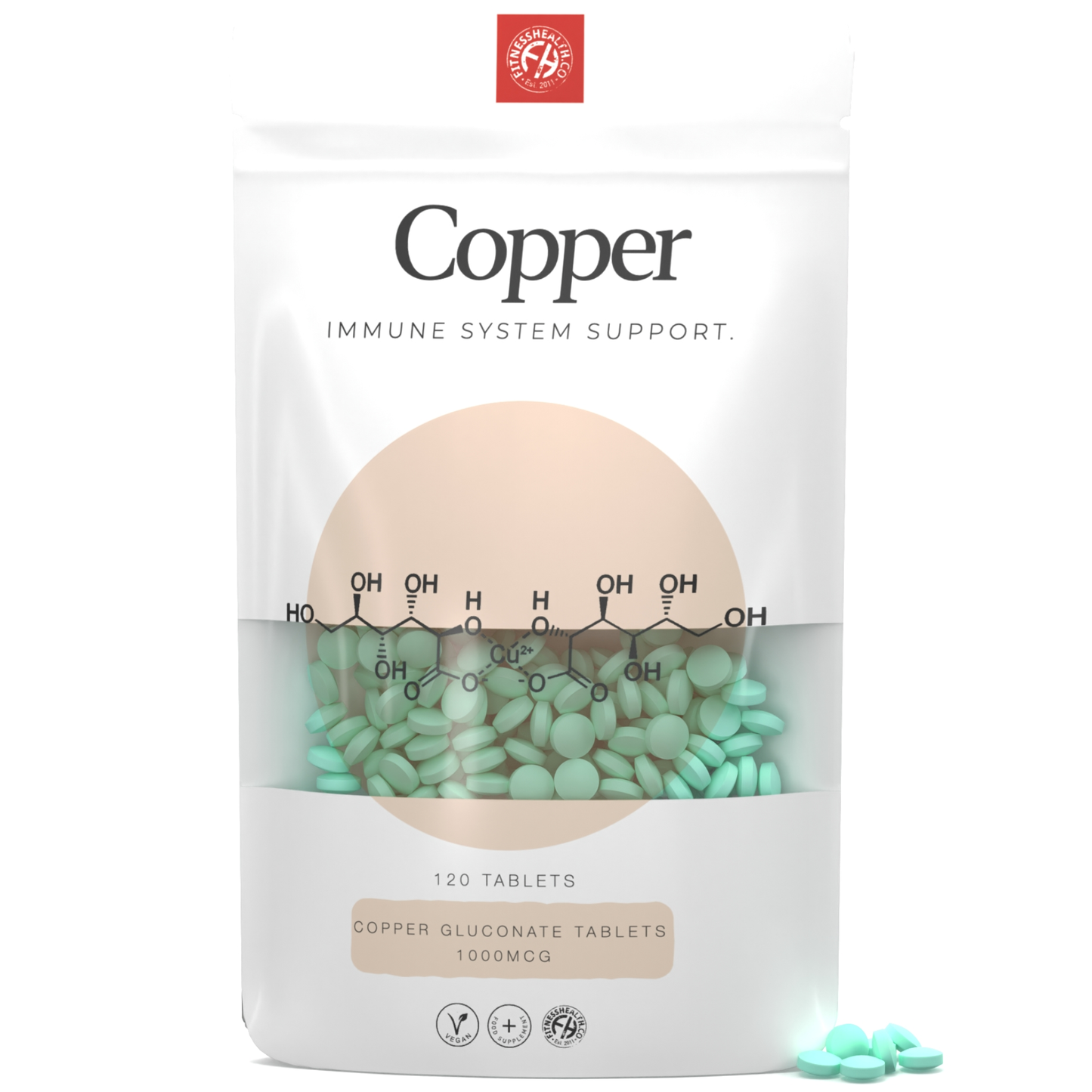 Copper Gluconate Tablets 1000mcg