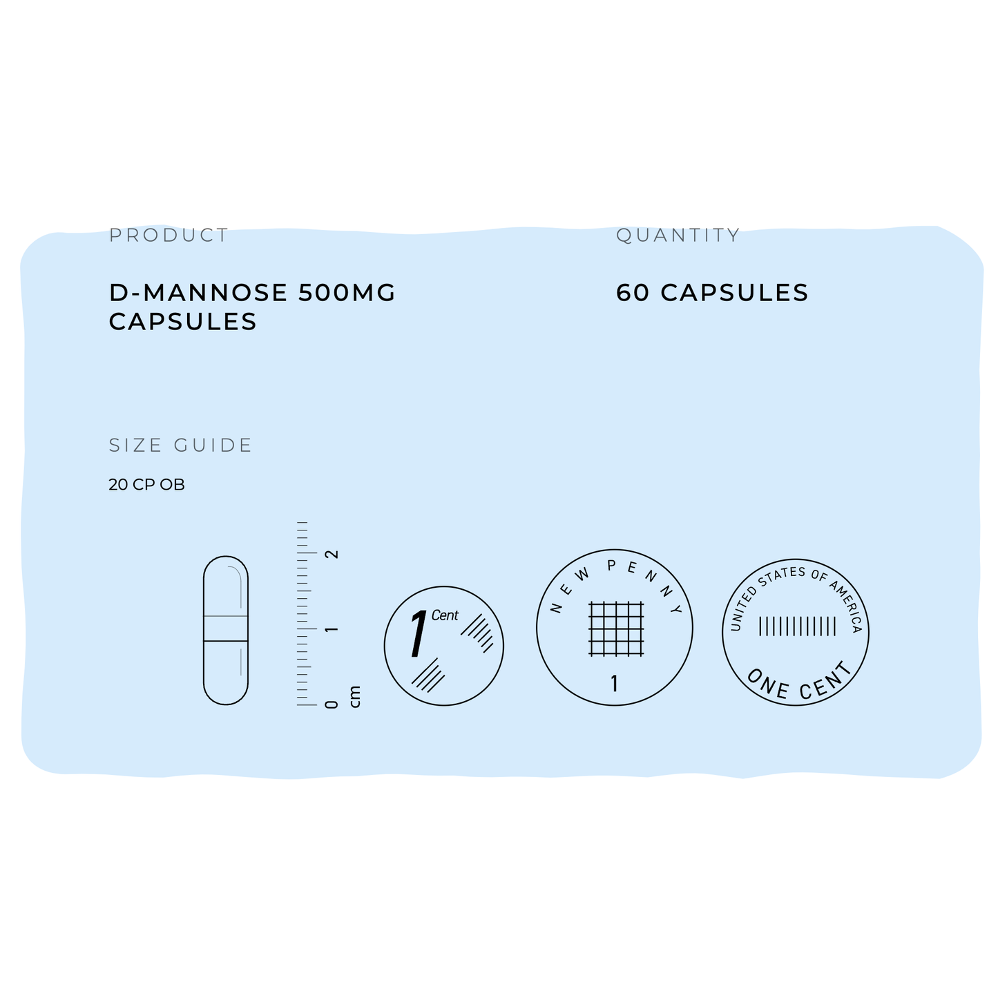 D-Mannose Capsules - Urinary Tract Health