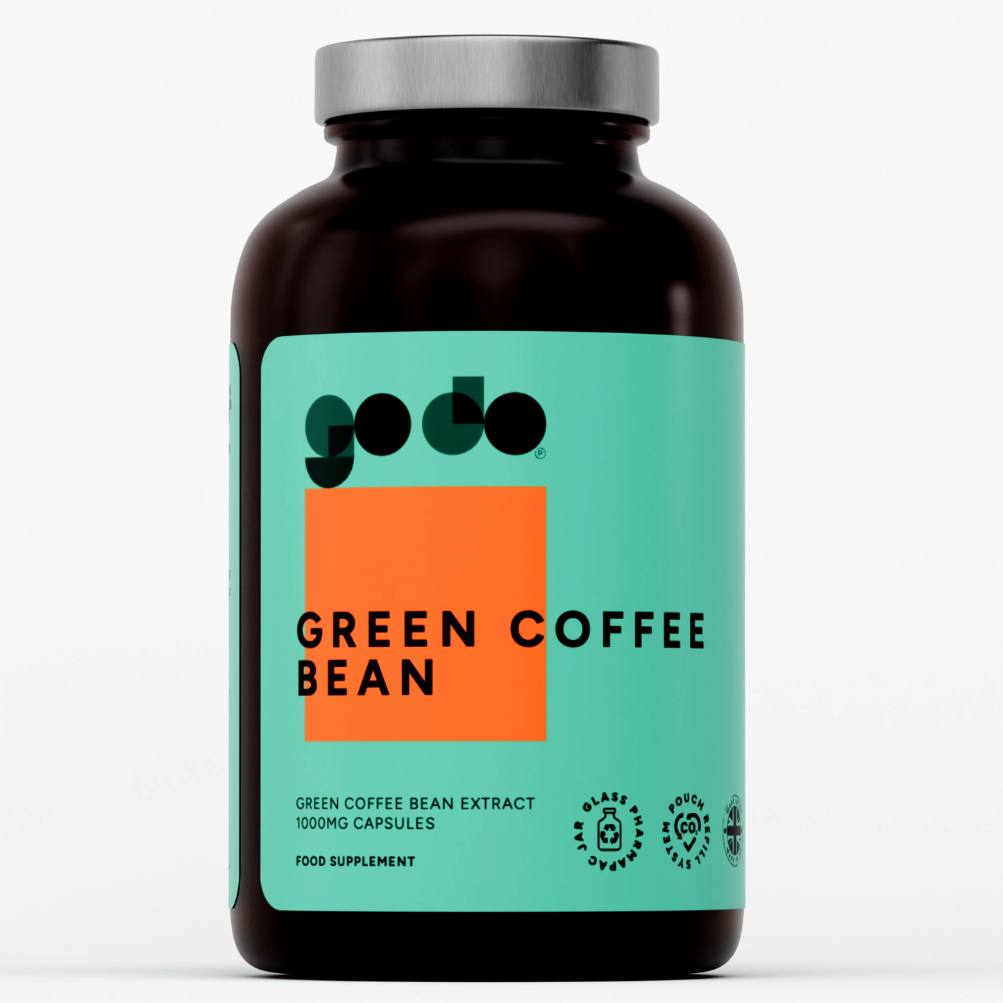 Green Coffee Bean Extract 1000mg Capsules -  Natural Herbal Formula