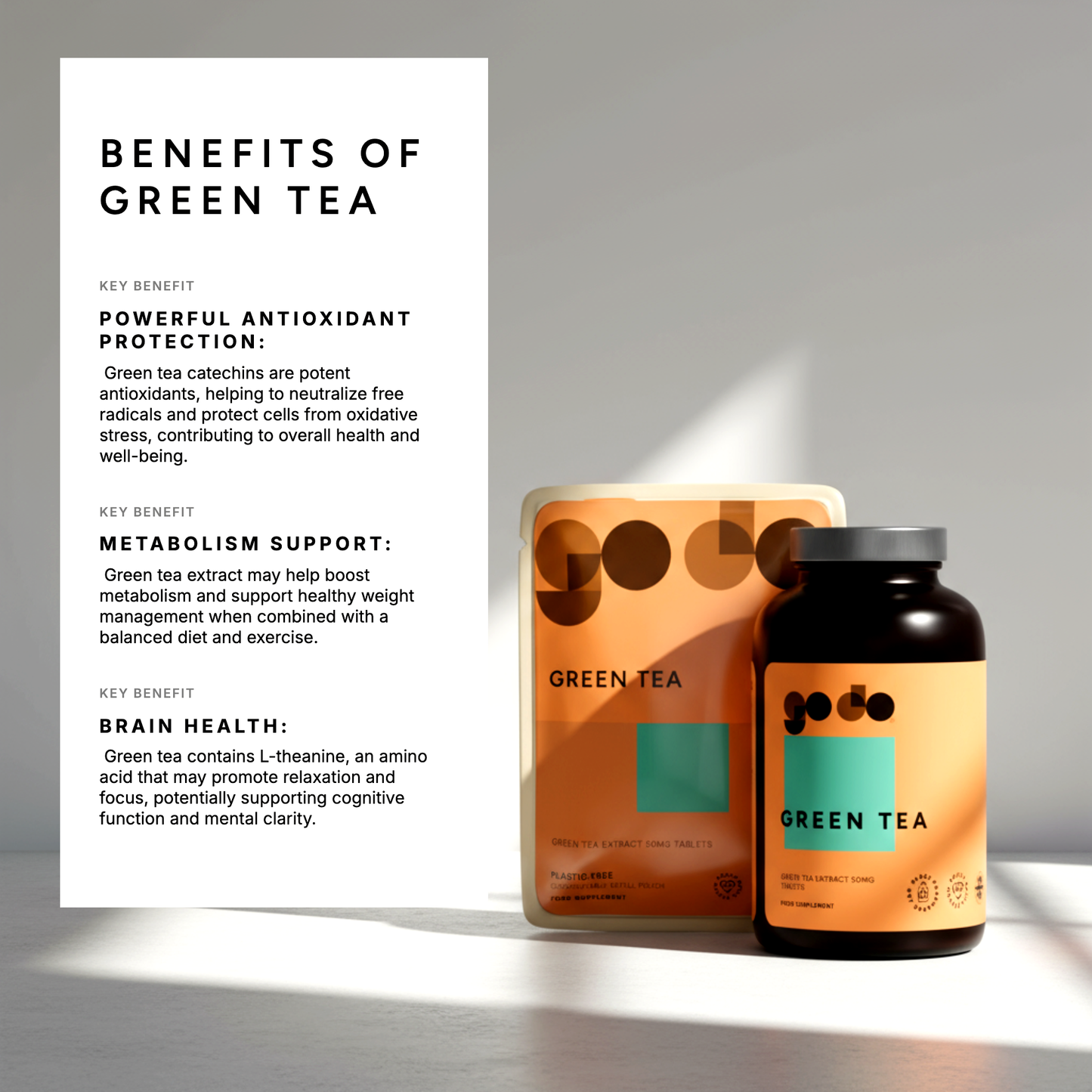 Green Tea Extract 50mg Tablets