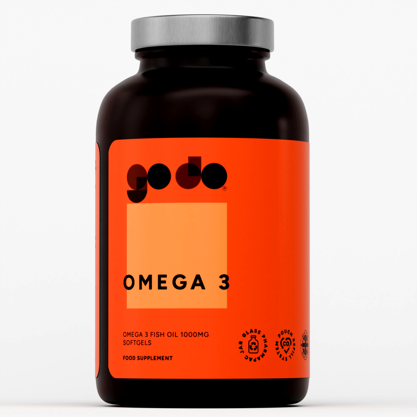 Omega 3 Fish Oil 1000mg Softgels - Natural Wellness Formula