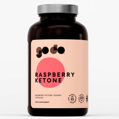 Digestive & Weight Management Support - Raspberry Extract Capsules 1000mg (4% Ketones)