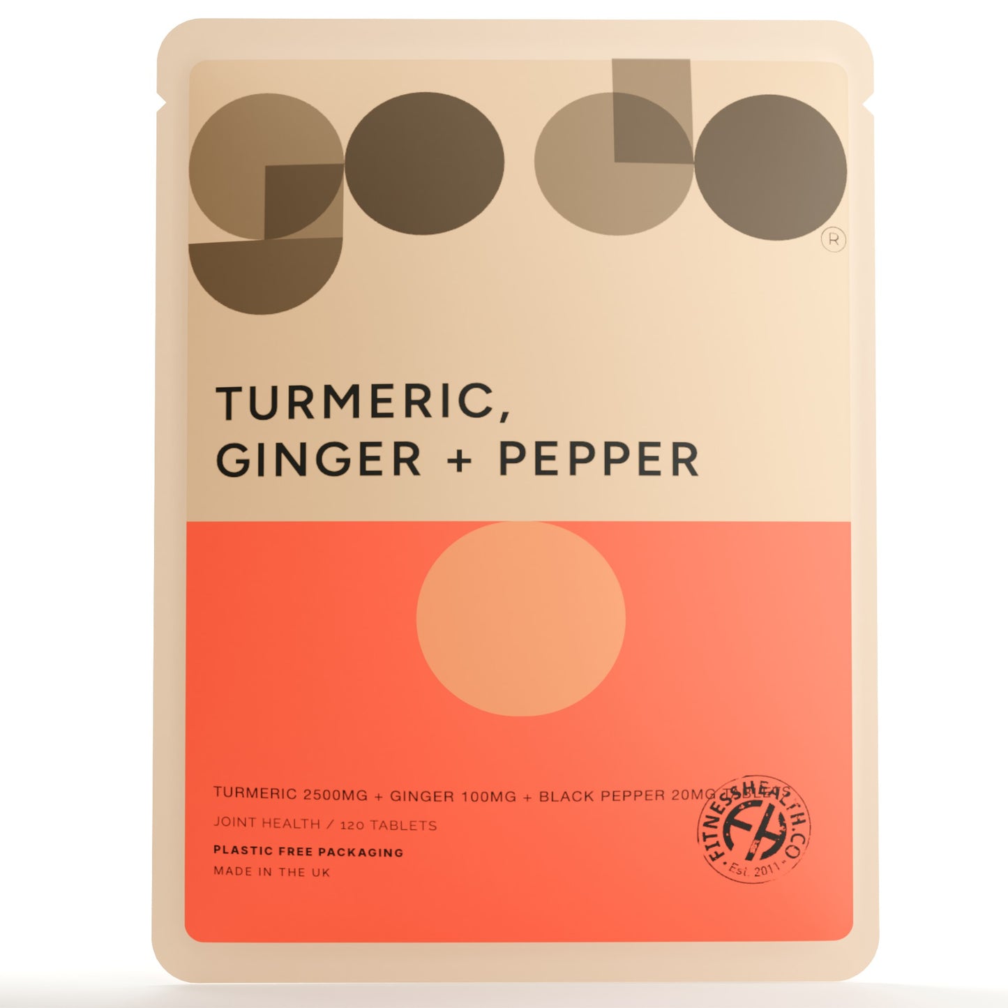 Turmeric Ginger and Black Pepper Tablets 2500mg