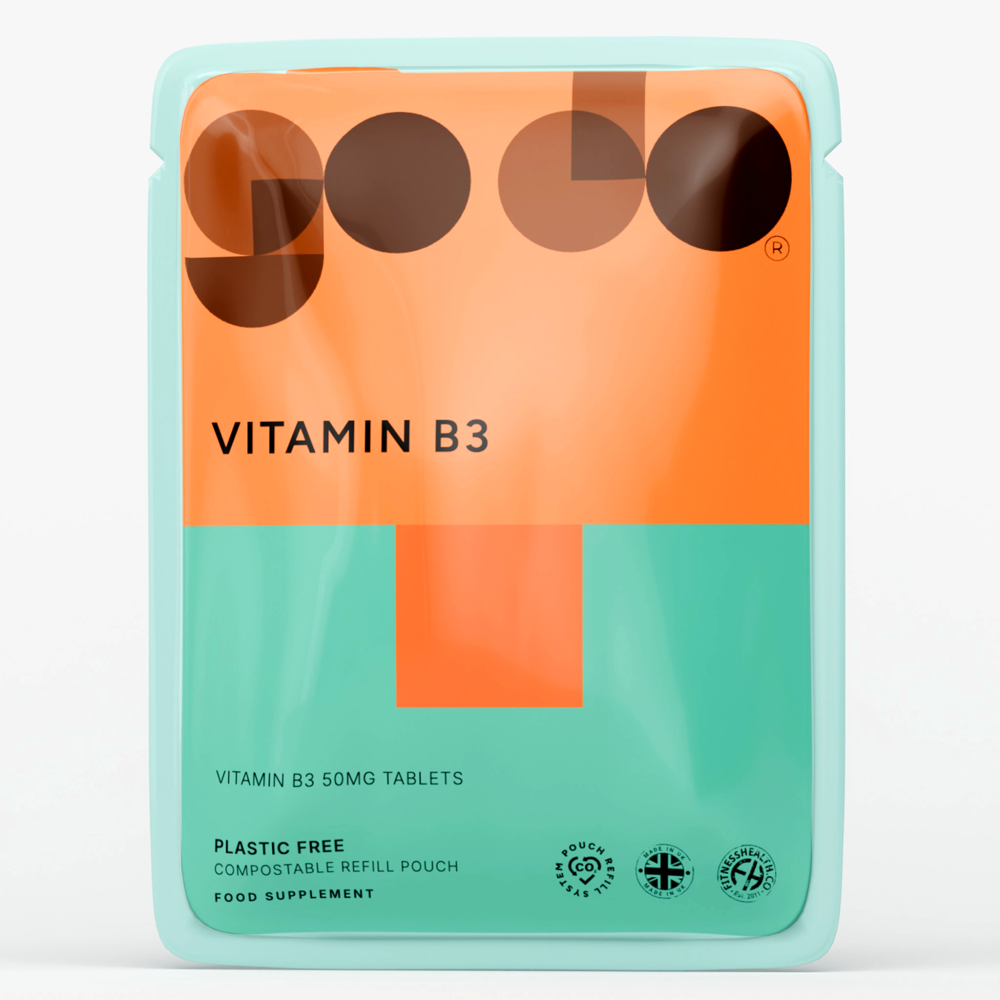 Vitamin B3 Nicotinamide 50mg Tablets - UK Made Vegan Supplement - Essential B Vitamin Formula
