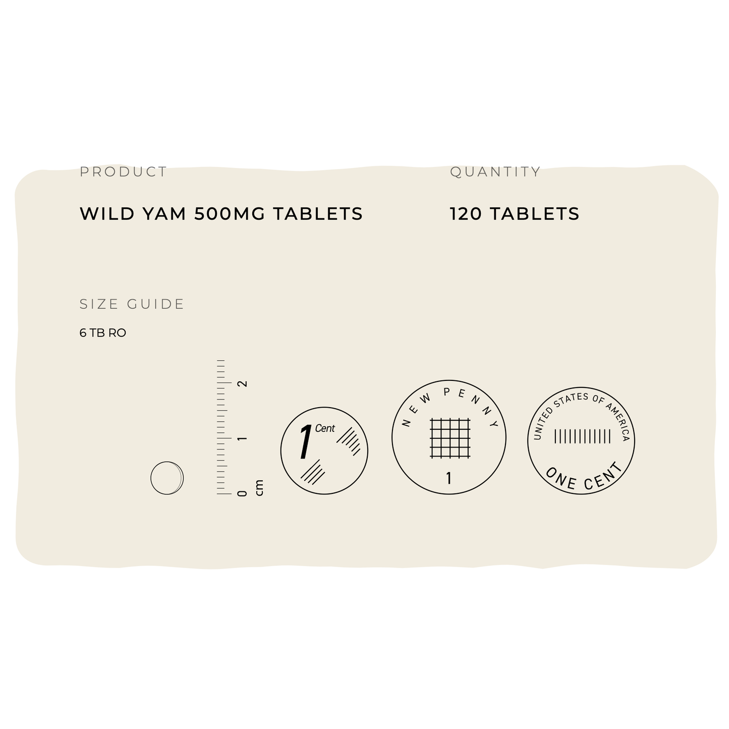 Wild Yam 500mg Tablets - Women's Health