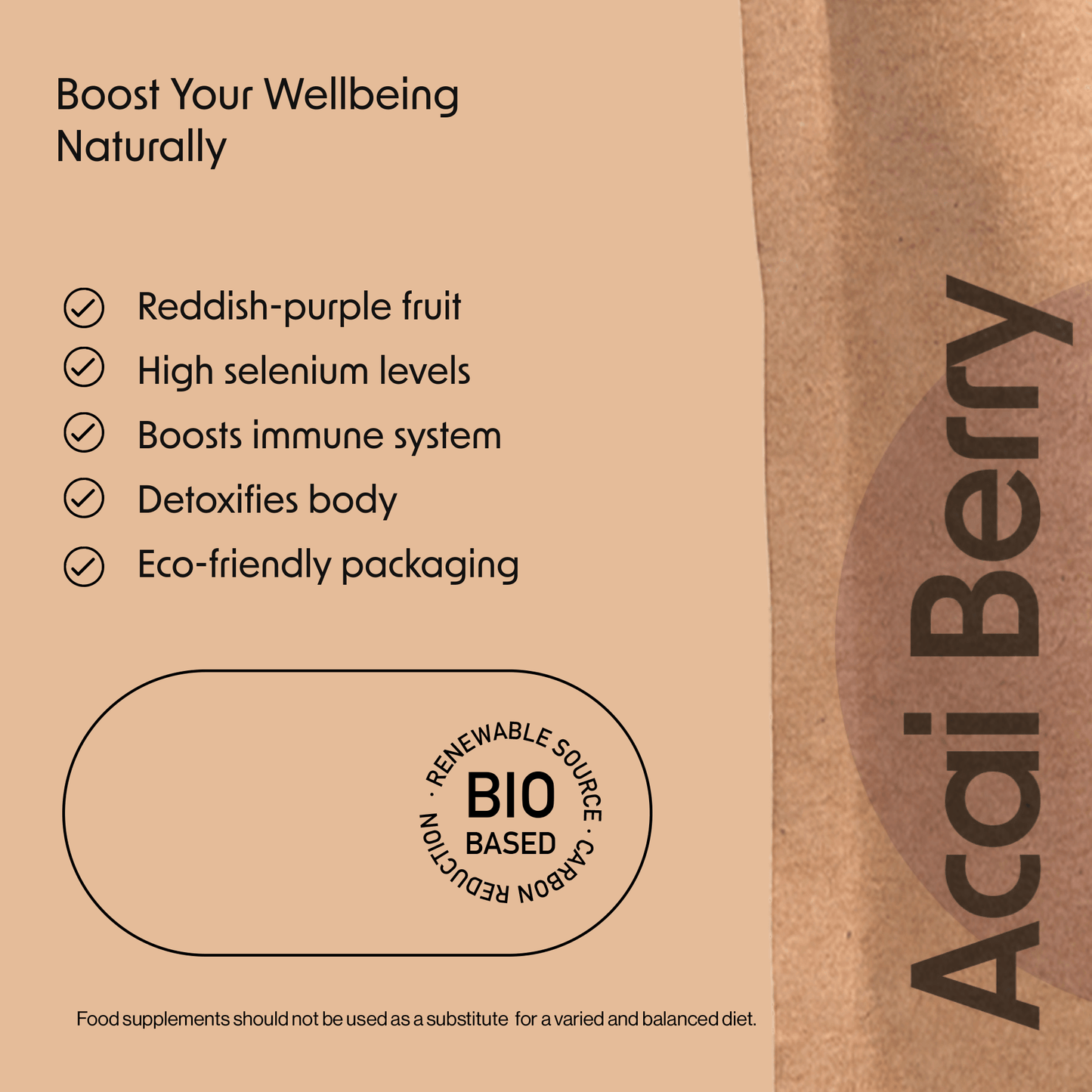 Acai Berry 3000MG High Strength Tablets - Fitness Health
