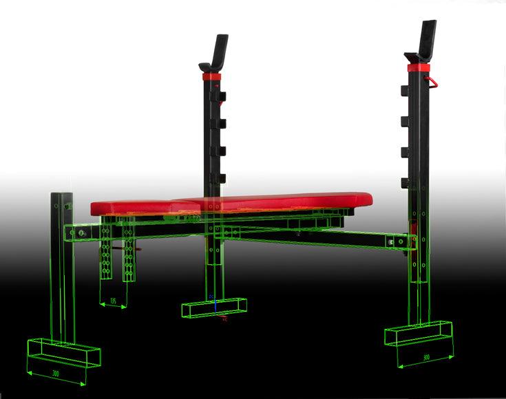 Adjustable Gym Bench Press Home Fitness Function - Fitness Health