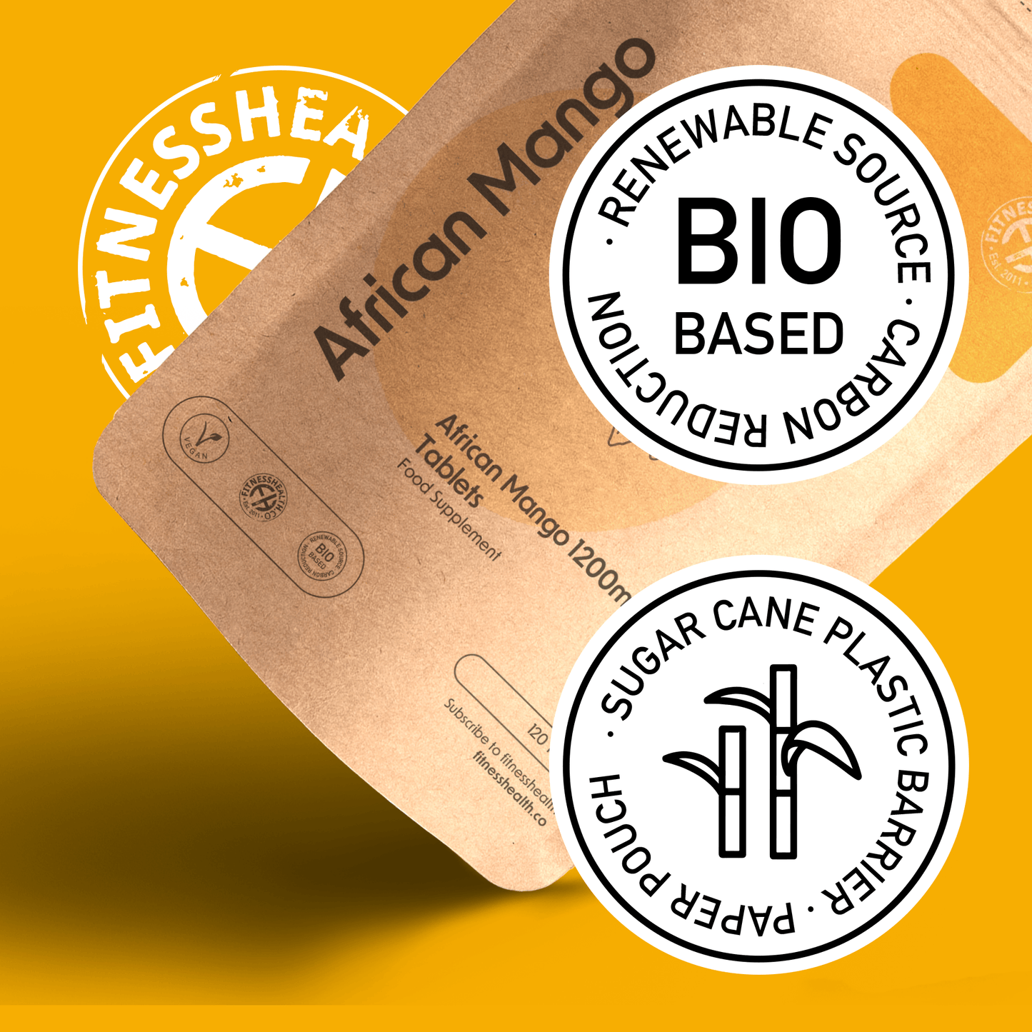 African Mango 1200mg Tablets - Fitness Health