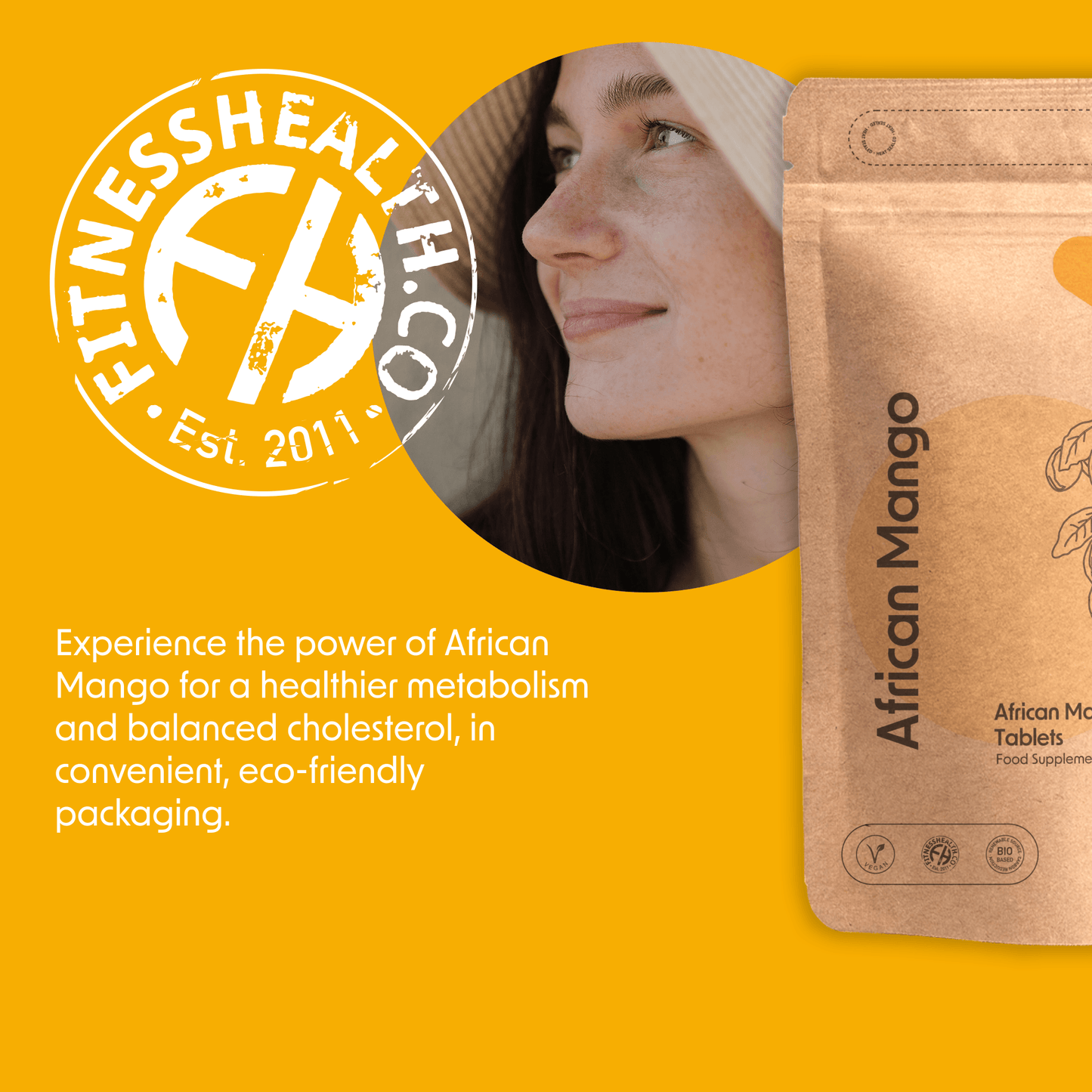 African Mango 1200mg Tablets - Fitness Health