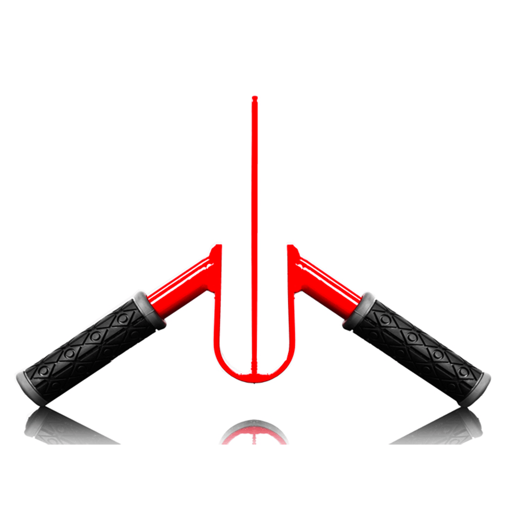 Angled bar cable machine gym attachment - Fitness Health