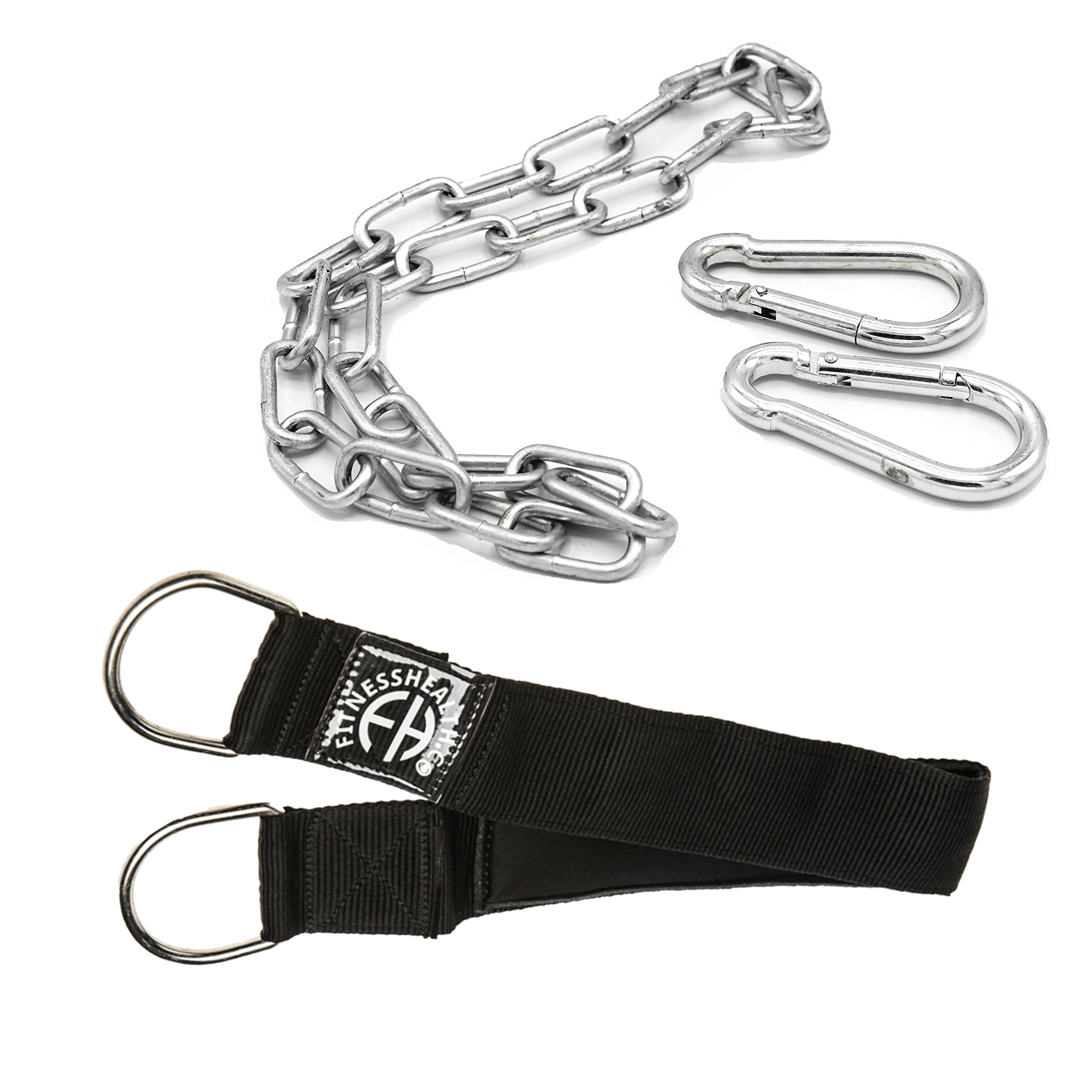 Anchor Weightlifting Straps, Black & White