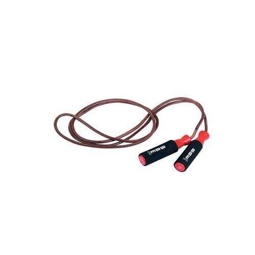 BBE Leather Bearing Weighted Skipping Rope 9ft - Fitness Health