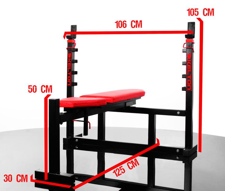 Bench Press Home Gym Equipment Hyperion - Fitness Health 