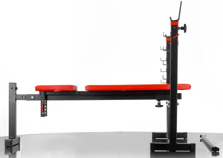 Bench with barbell racks-Hyperion - Fitness Health 