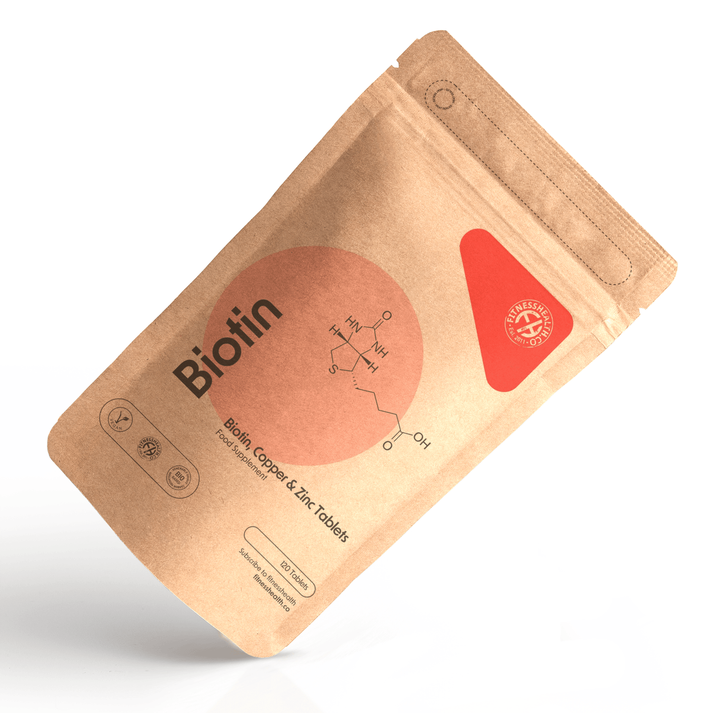 Biotin, Copper & Zinc Tablets - Fitness Health