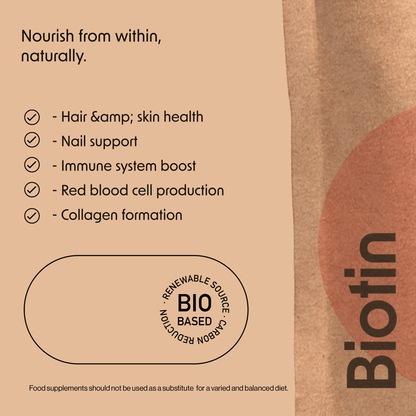 Biotin, Copper & Zinc Tablets - Fitness Health 
